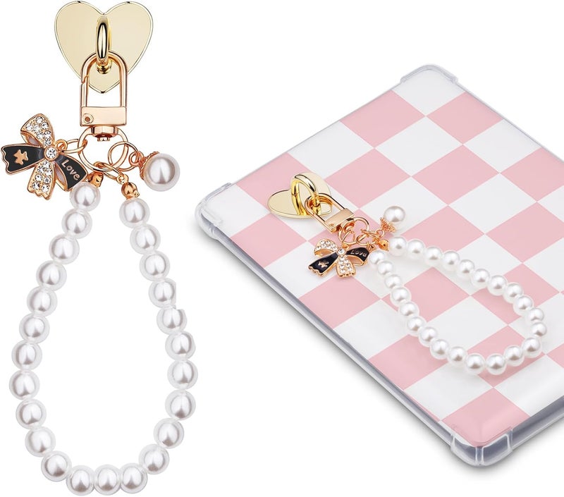 sunla Store Charm Chains for Kindle, Cute E-reader Phone Charm Bracelets Accessories Gift for Reader Booklovers Women for Kindle/Phone/Camera/Bag Decor - Image 1